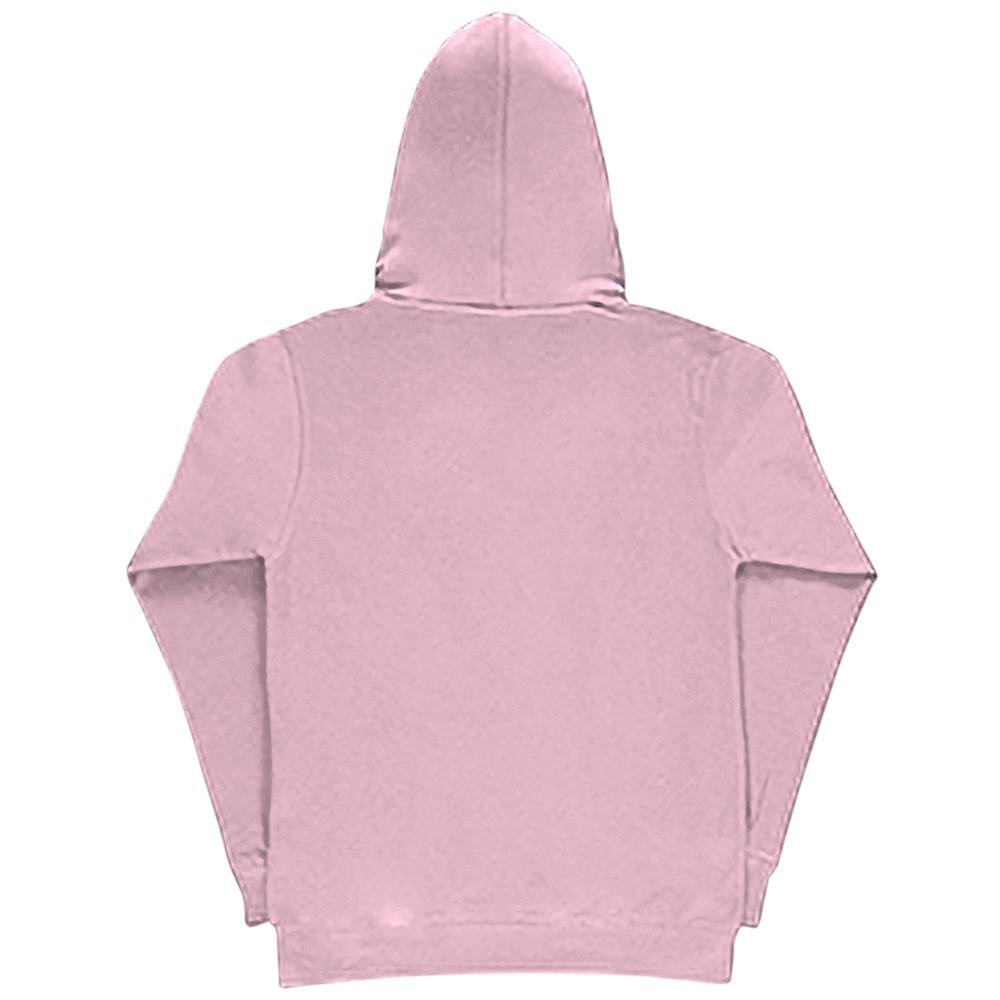 Sudadera lisa con capucha para mujer Rosa 2/2