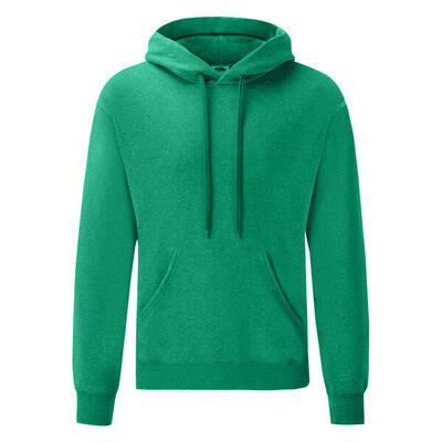 Heren klassieke hoodie (heide groen)