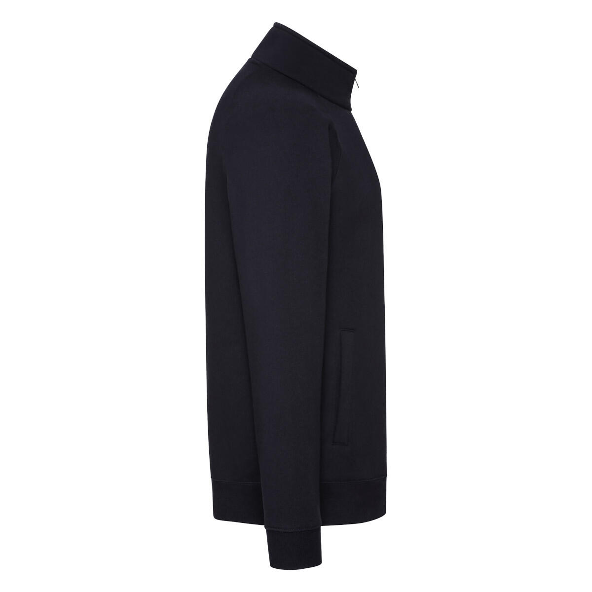 Unisex Premium Sweat Jacket voor volwassenen (Deep Navy) 3/3