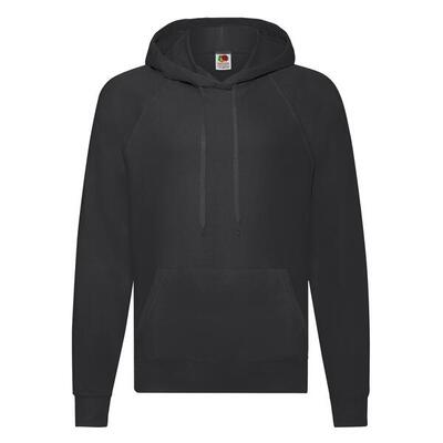 Heren lichtgewicht pullover hoodie (bourgondië)