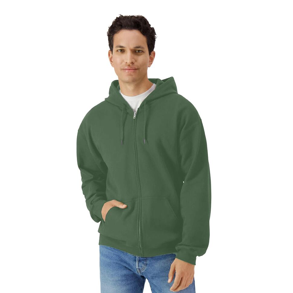 Męska Bluza Z Kapturem Softstyle Midweight Full Zip