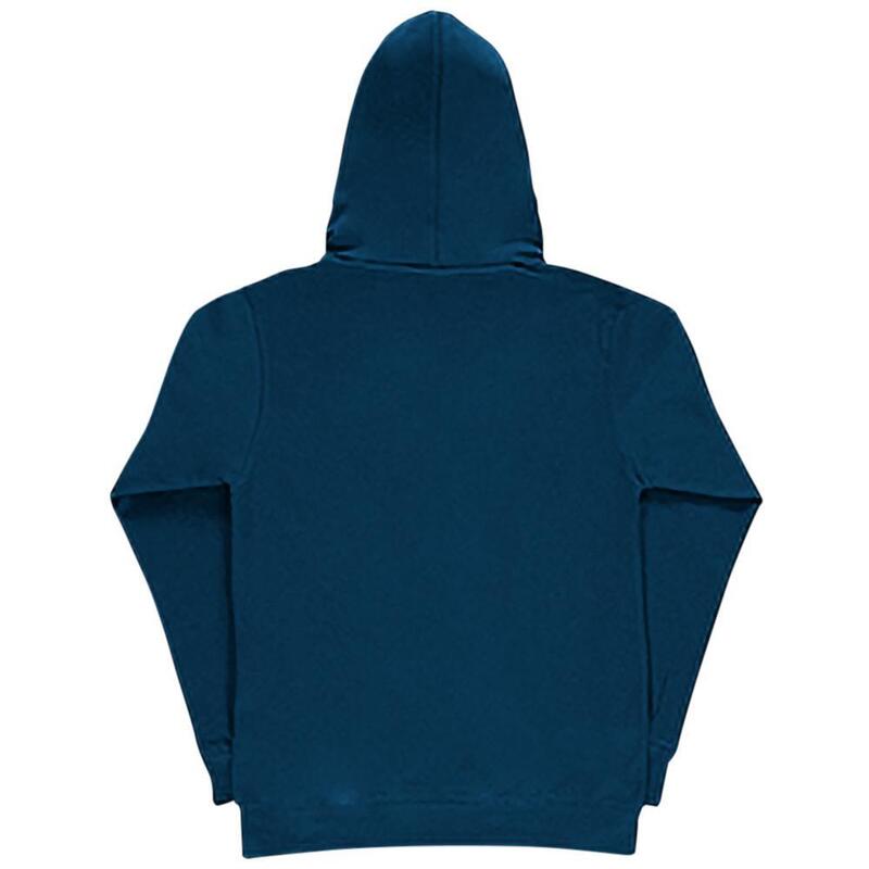 Sweatshirt Uni À Capuche Femme (Bleu Marine)