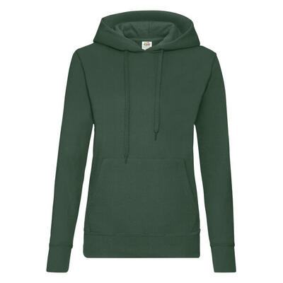 Dames klassieke hoodie (zwart)