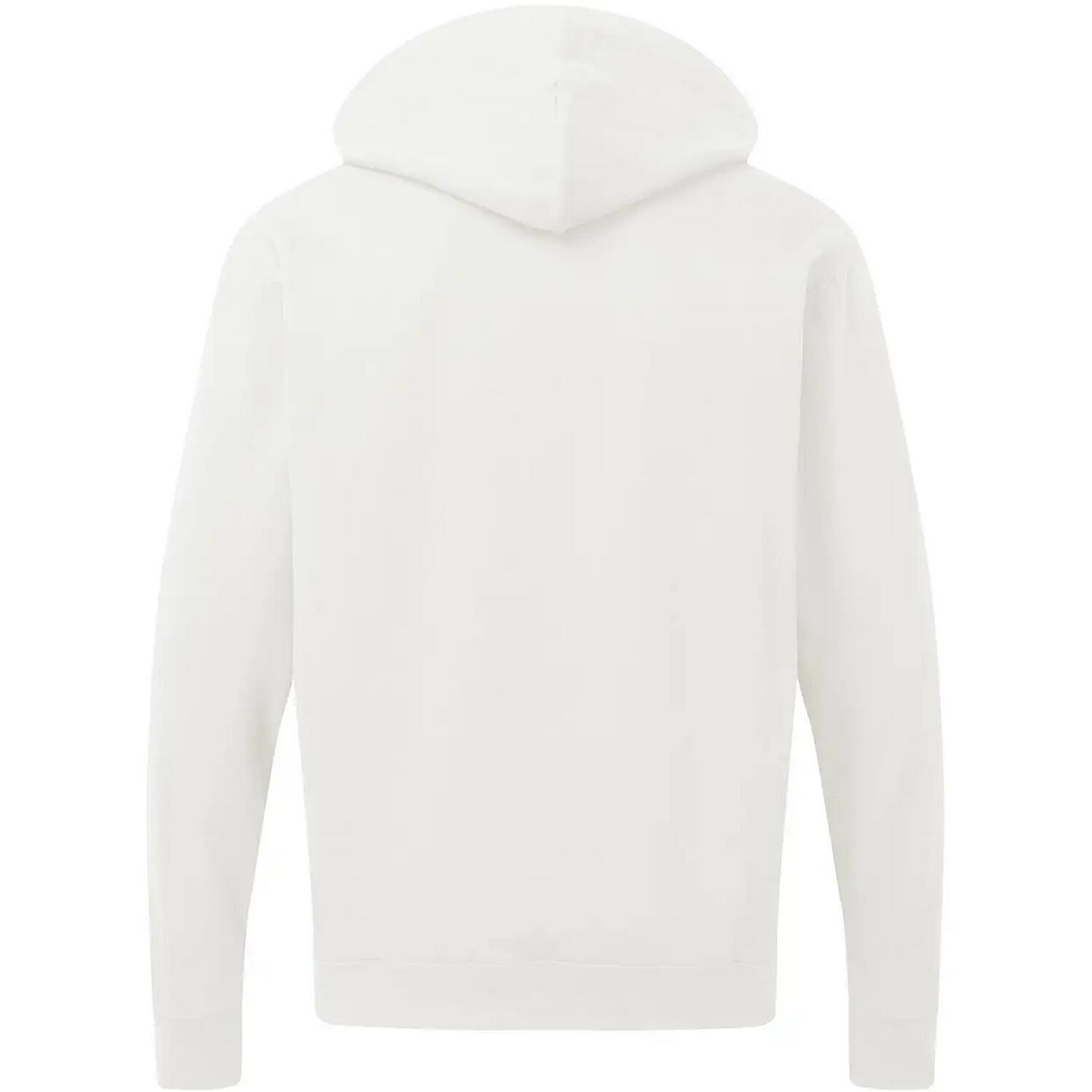 Sudadera de Algodón Cepillado para Hombre Nieve Blanca 2/3