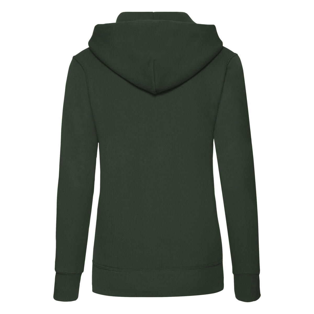 Sweat À Capuche CLASSIC Femme (Vert Bouteille) 2/3