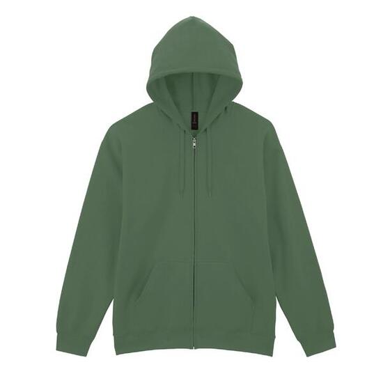 Veste À Capuche SOFTSTYLE Homme (Vert Kaki)