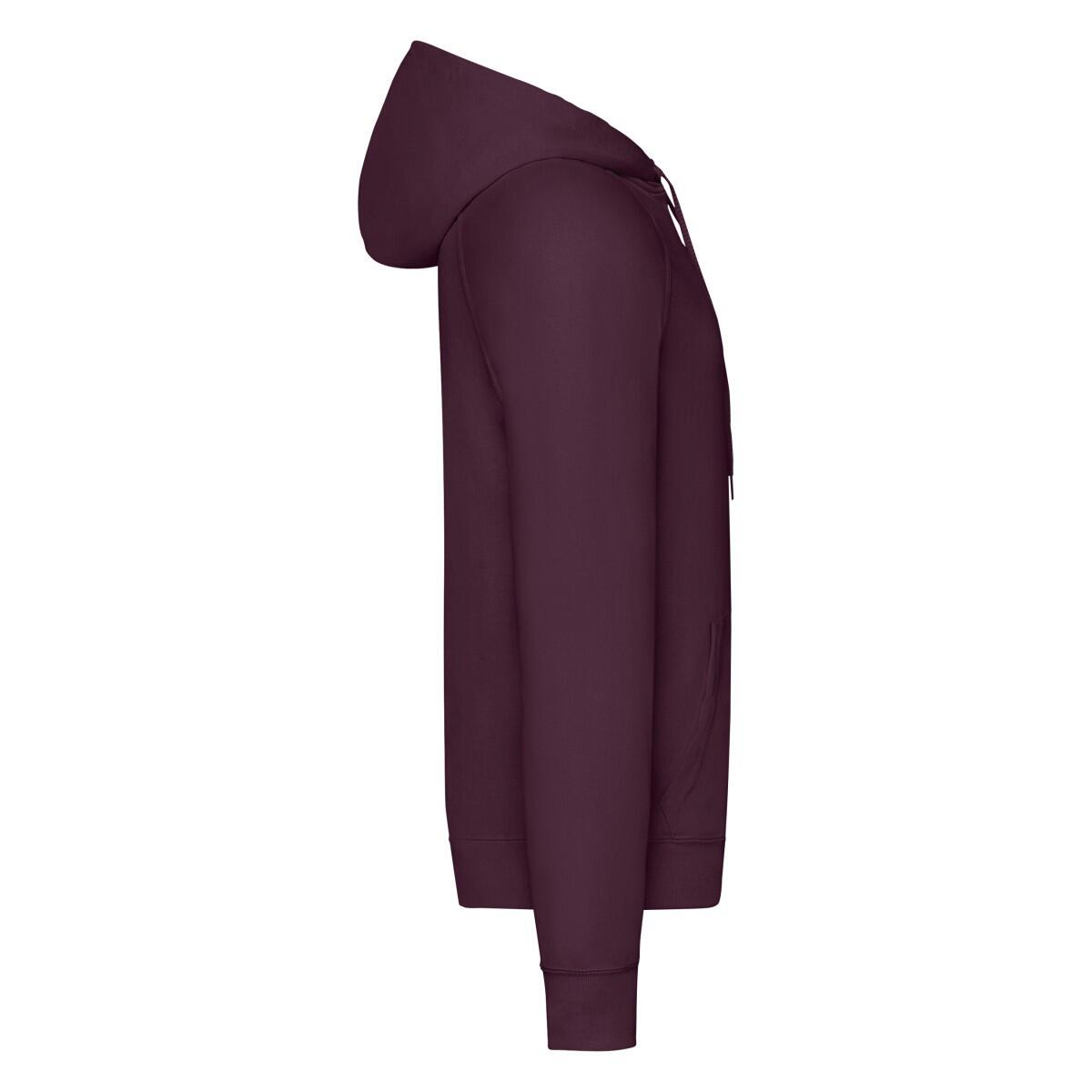 Sudadera de Ligero para Hombre Burdeos 3/3