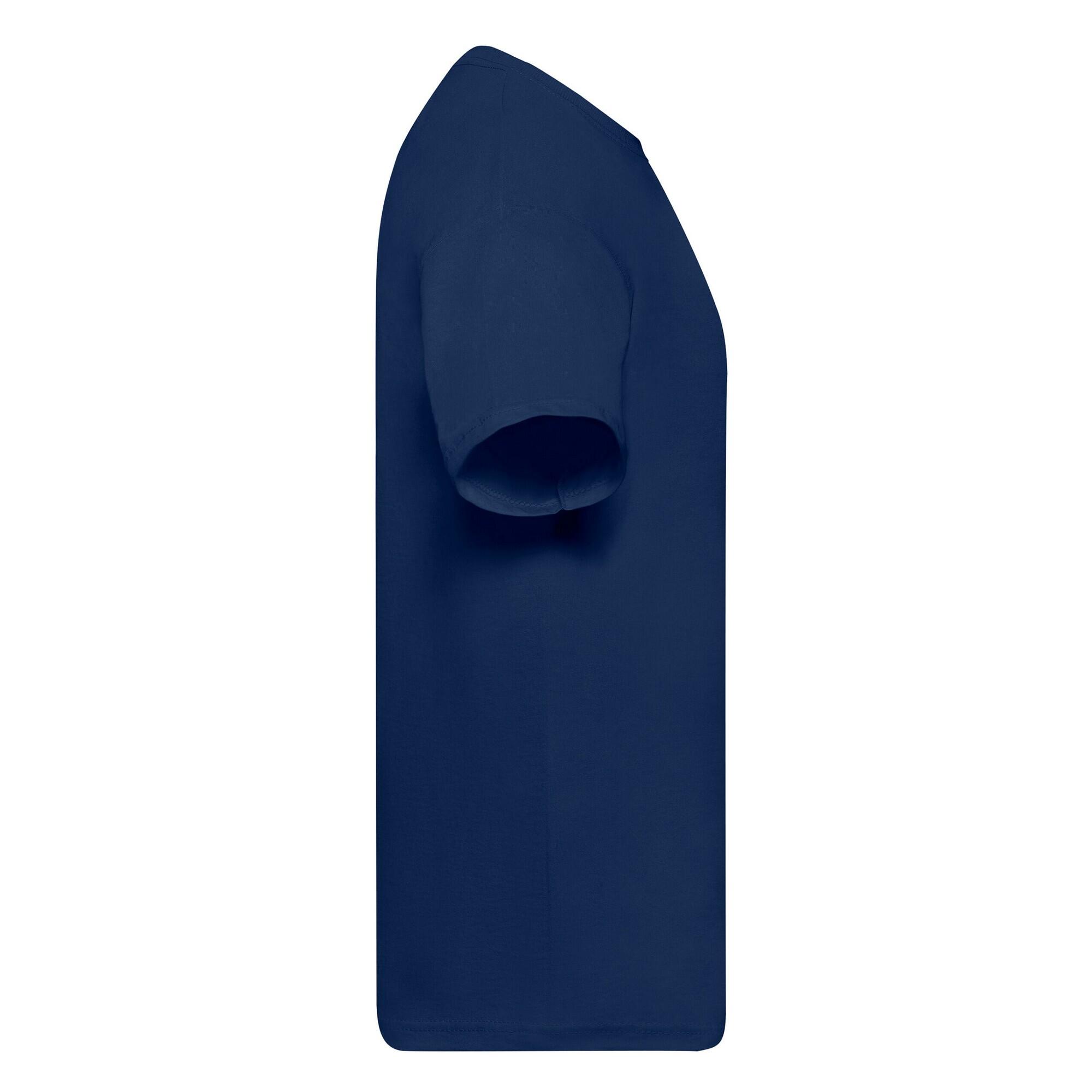 Maglietta Uomo Fruit Of The Loom Original Blu Navy 3/3