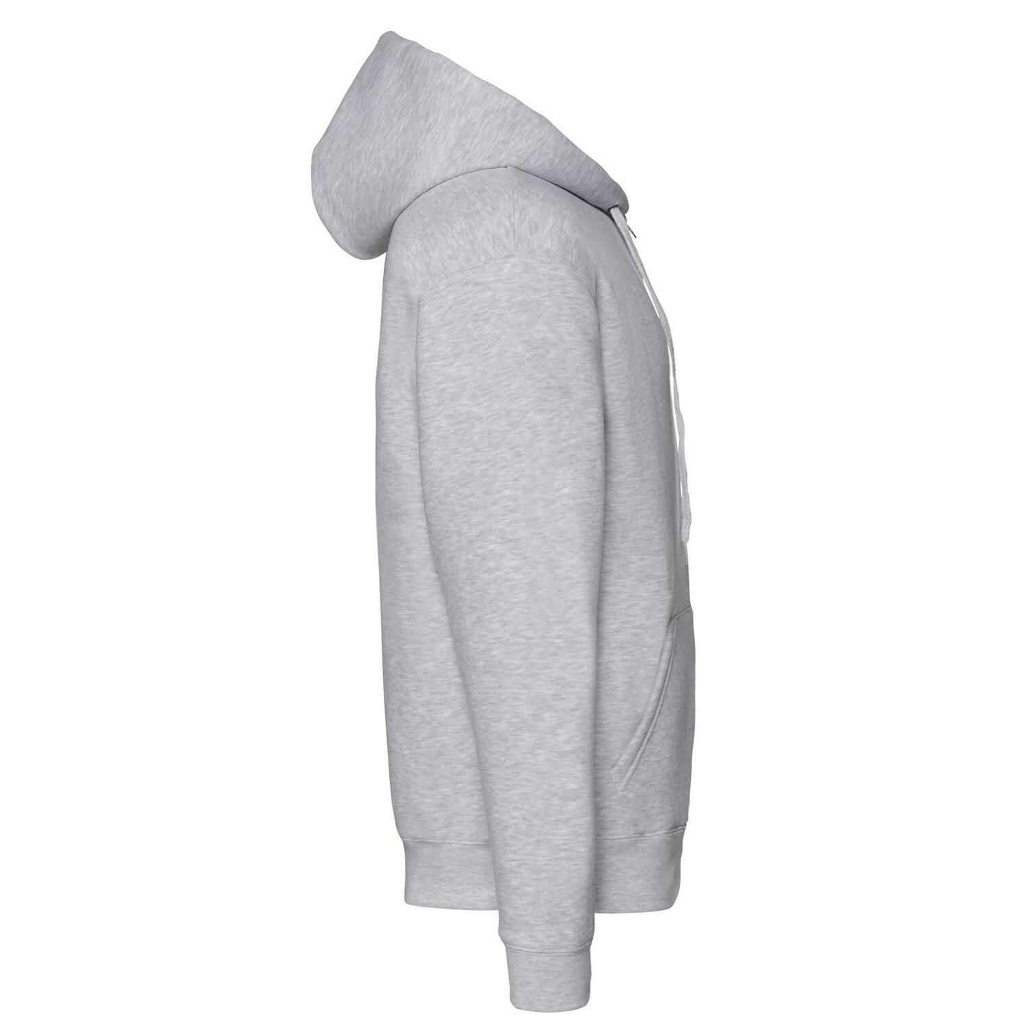 Veste À Capuche PREMIUM Homme (Gris Chiné) 3/3