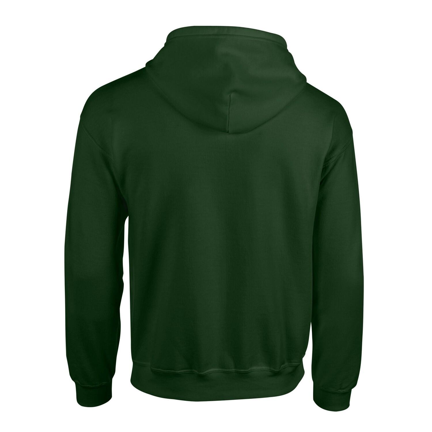 Veste À Capuche Adulte (Vert Forêt) 2/3