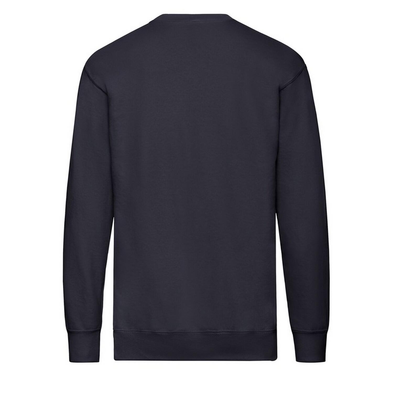 Felpa A Giro Uomo Fruit Of The Loom Blu Scuro 2/3