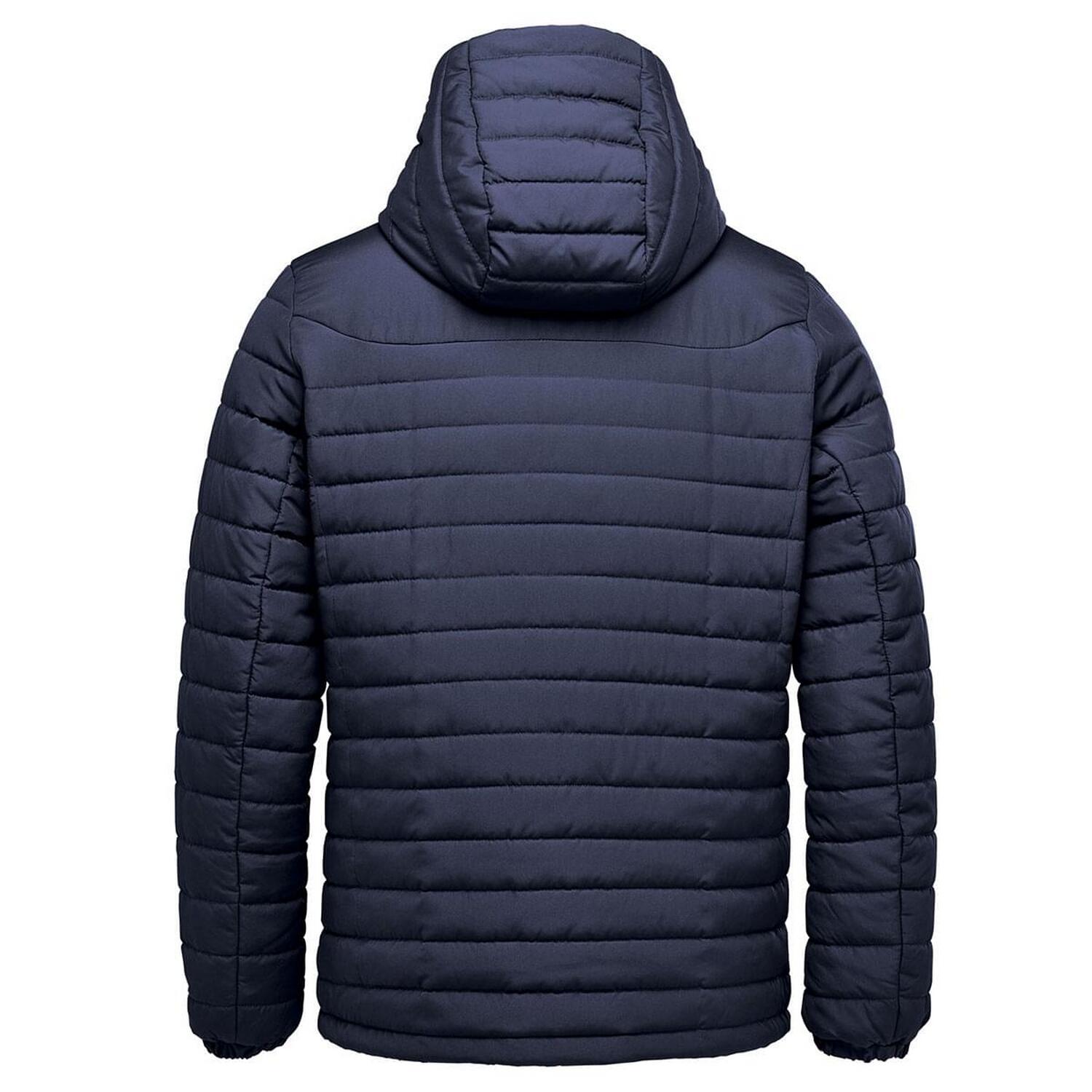 Casaco com capuz Nautilus com fecho de correr para homem (Azul Marinho) 2/3