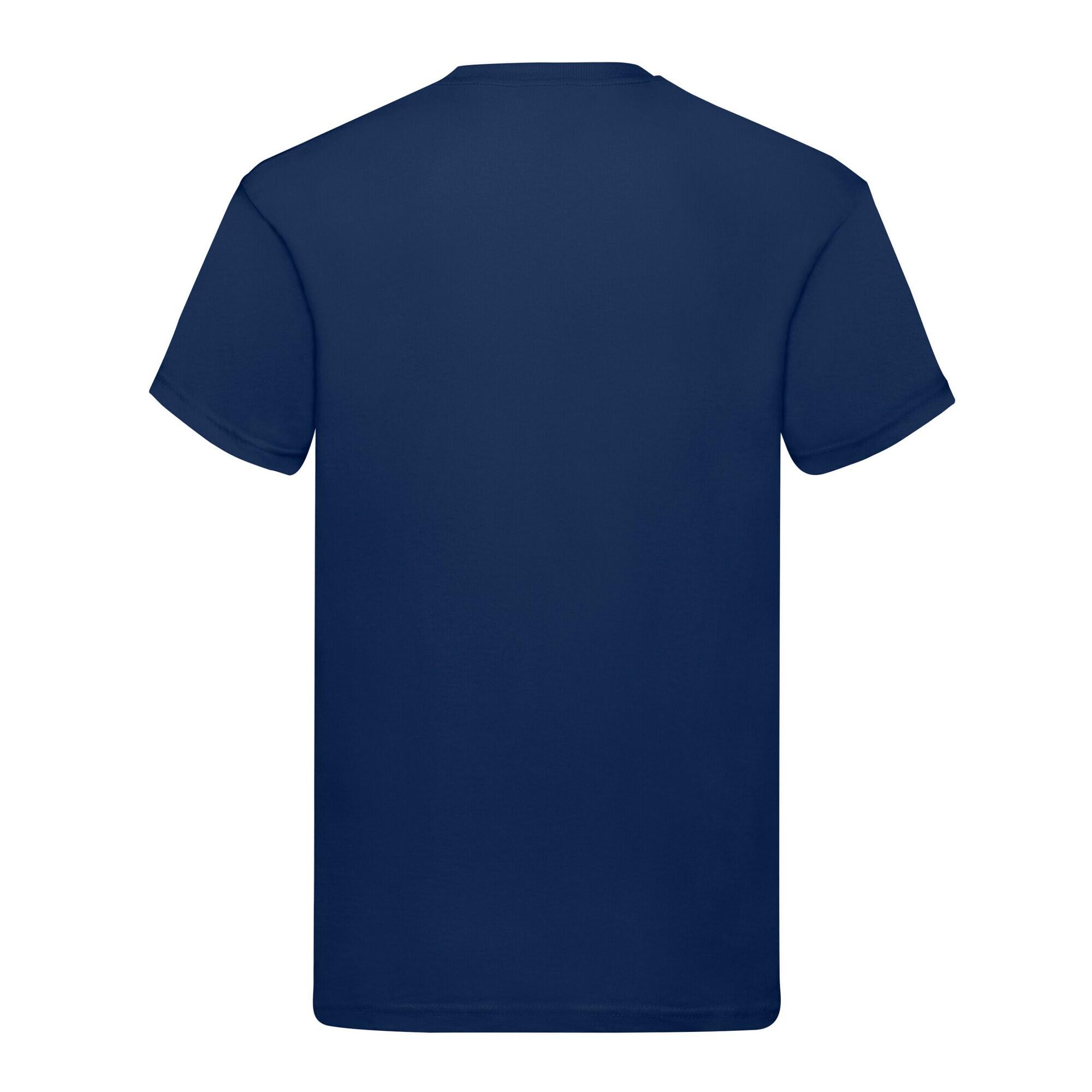 Maglietta Uomo Fruit Of The Loom Original Blu Navy 2/3