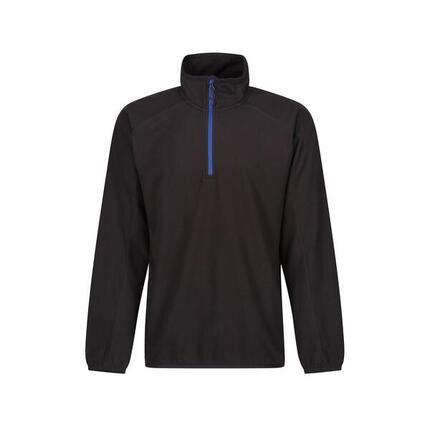Heren Navigate Half Zip Fleece (Zwart/Nieuw Royal)