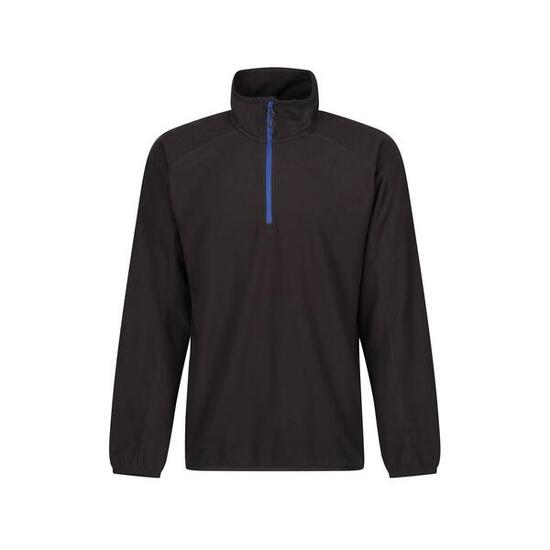 Heren Navigate Half Zip Fleece (Zwart/Nieuw Royal)