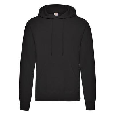 Klassieke herenhoodie (licht grafiet)