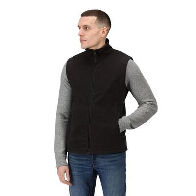 Heren gilet van microfleece (donkere marine)
