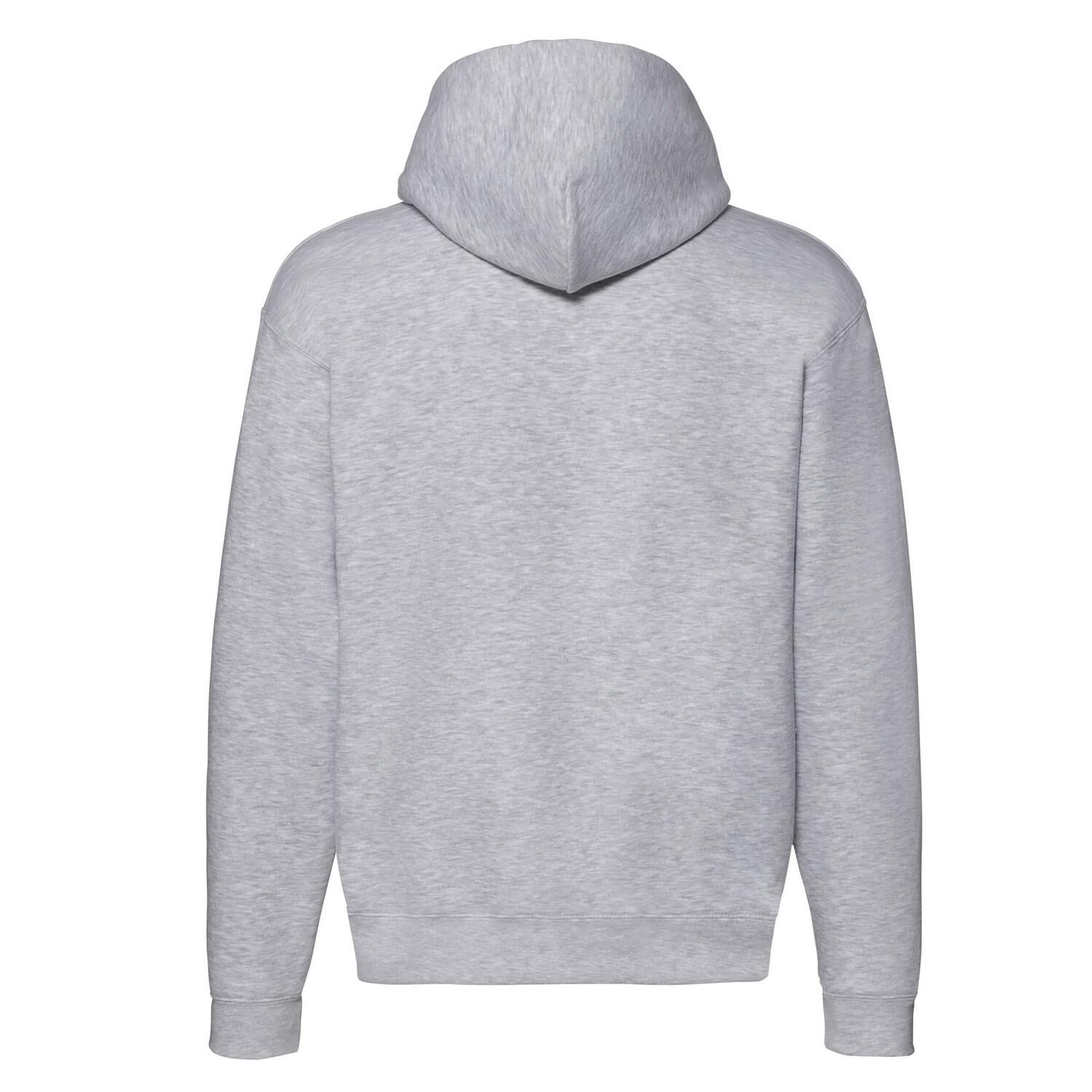 Veste À Capuche PREMIUM Homme (Gris Chiné) 2/3