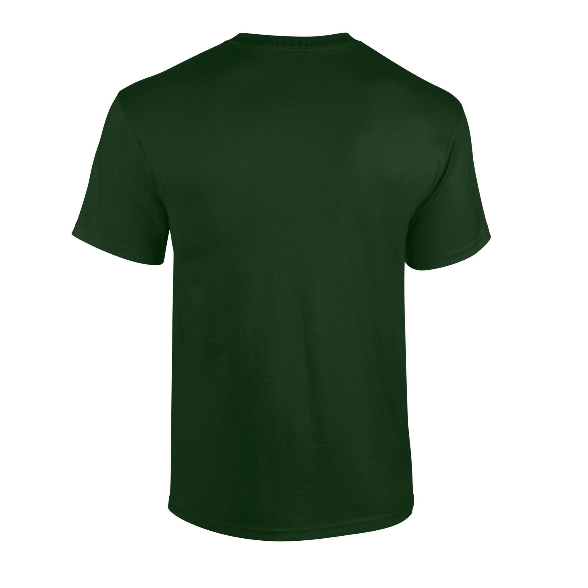 Maglietta Adulto Unisex Gildan Verde Foresta 2/3