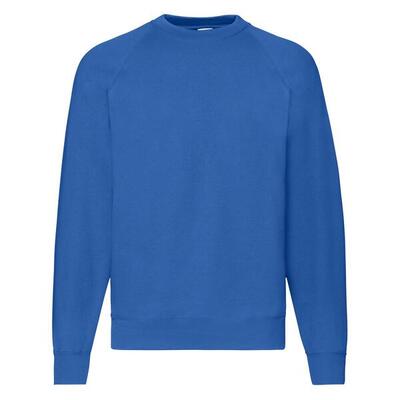 Heren klassiek raglan sweatshirt (mineraalblauw)