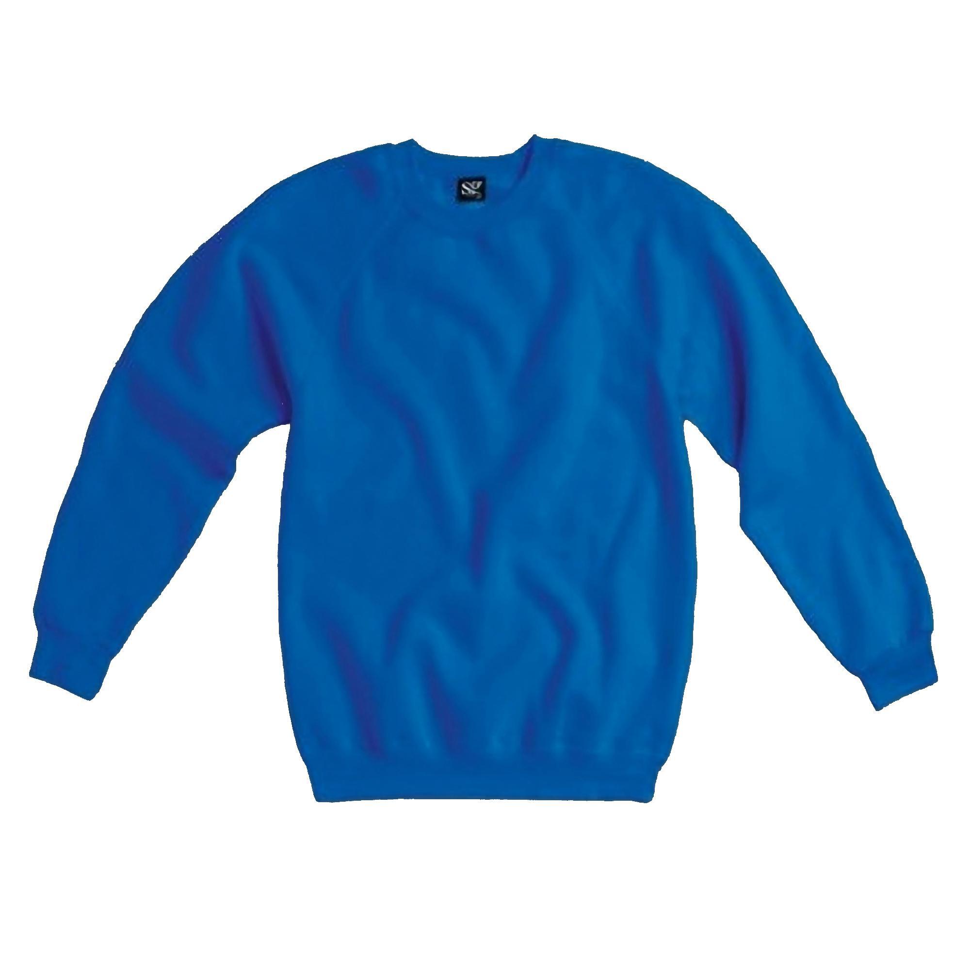Casaco Moletom Raglan (Royal) 2/3