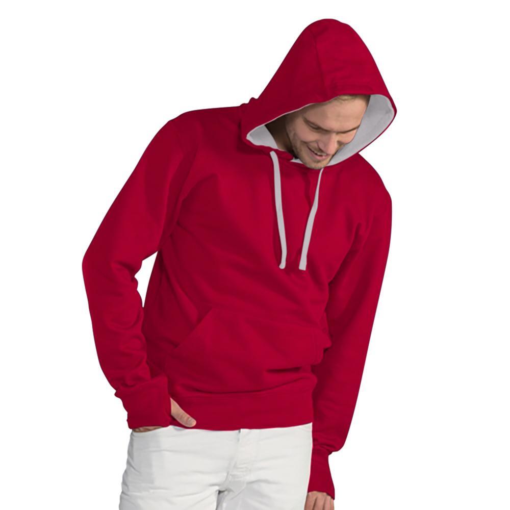 Sudadera con capucha Modelo Contrast hombre/caballero Deporte/Gimnasio/Running 2/2