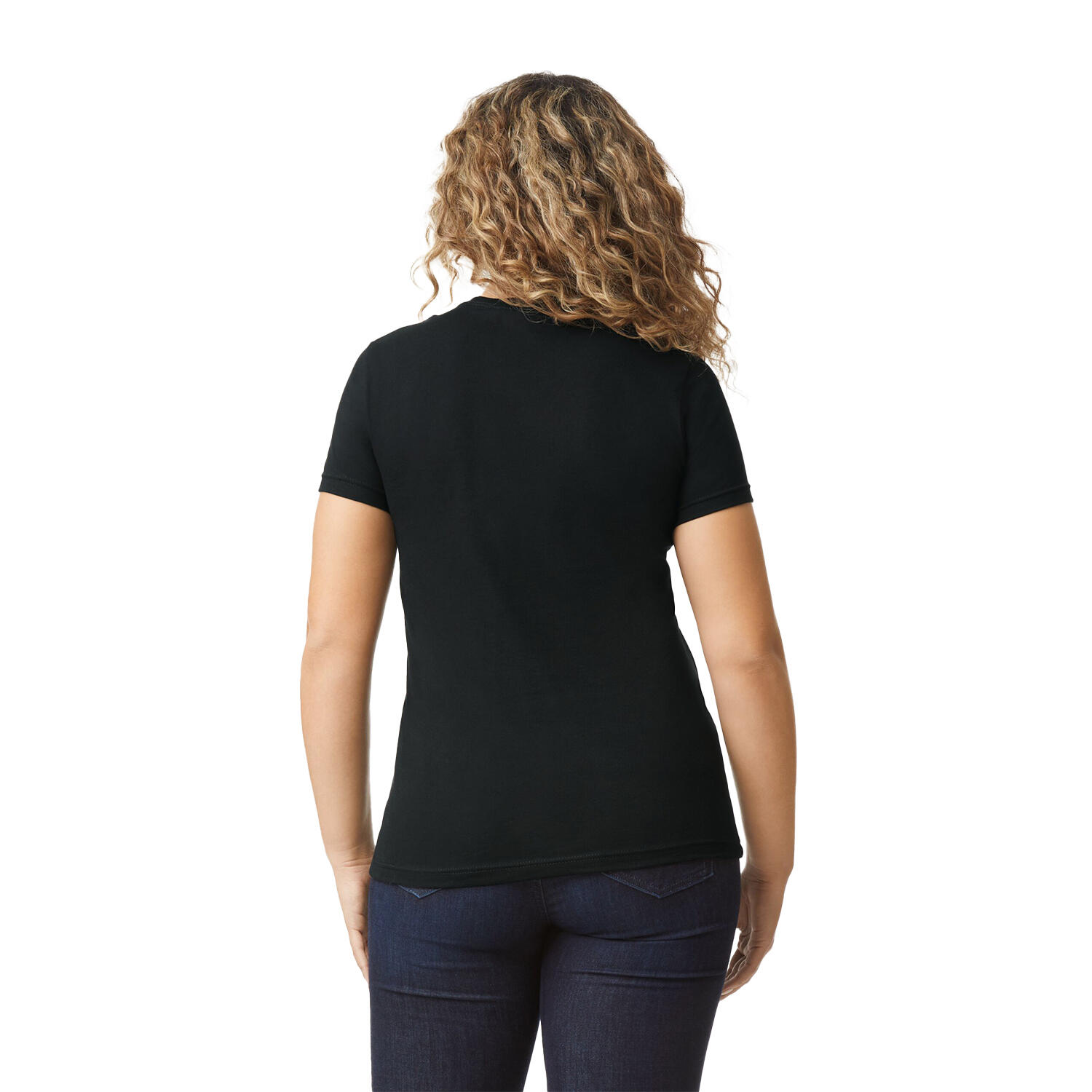 Tshirt SOFTSTYLE Femme (Noir) 2/2