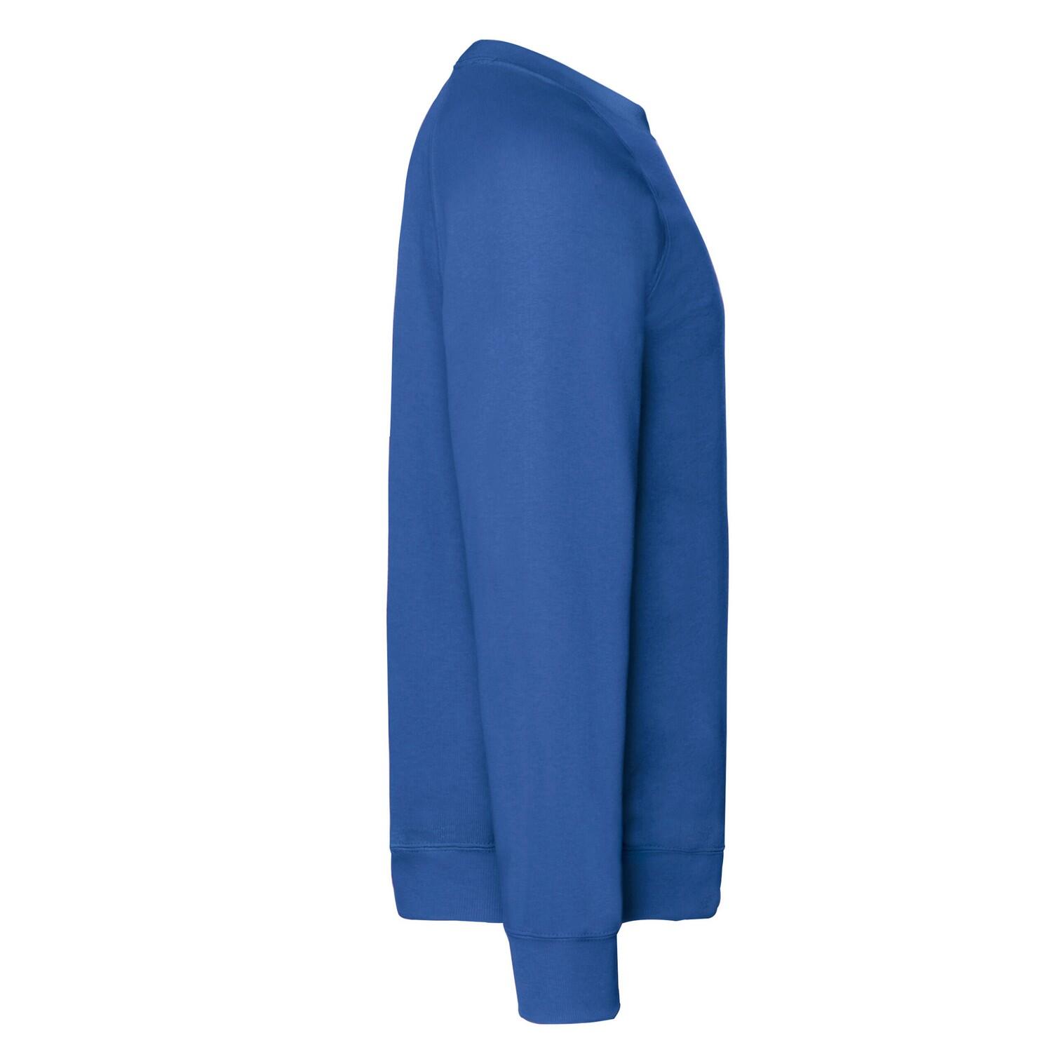 Heren Klassiek Raglan Sweatshirt (Koningsblauw) 3/3