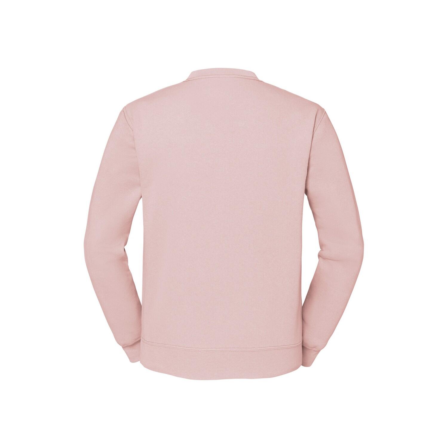 Felpa A Giro Uomo Fruit Of The Loom Classic Rosa Cipria 2/3