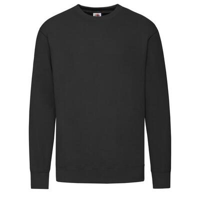 Heren lichtgewicht setin sweatshirt (wit)