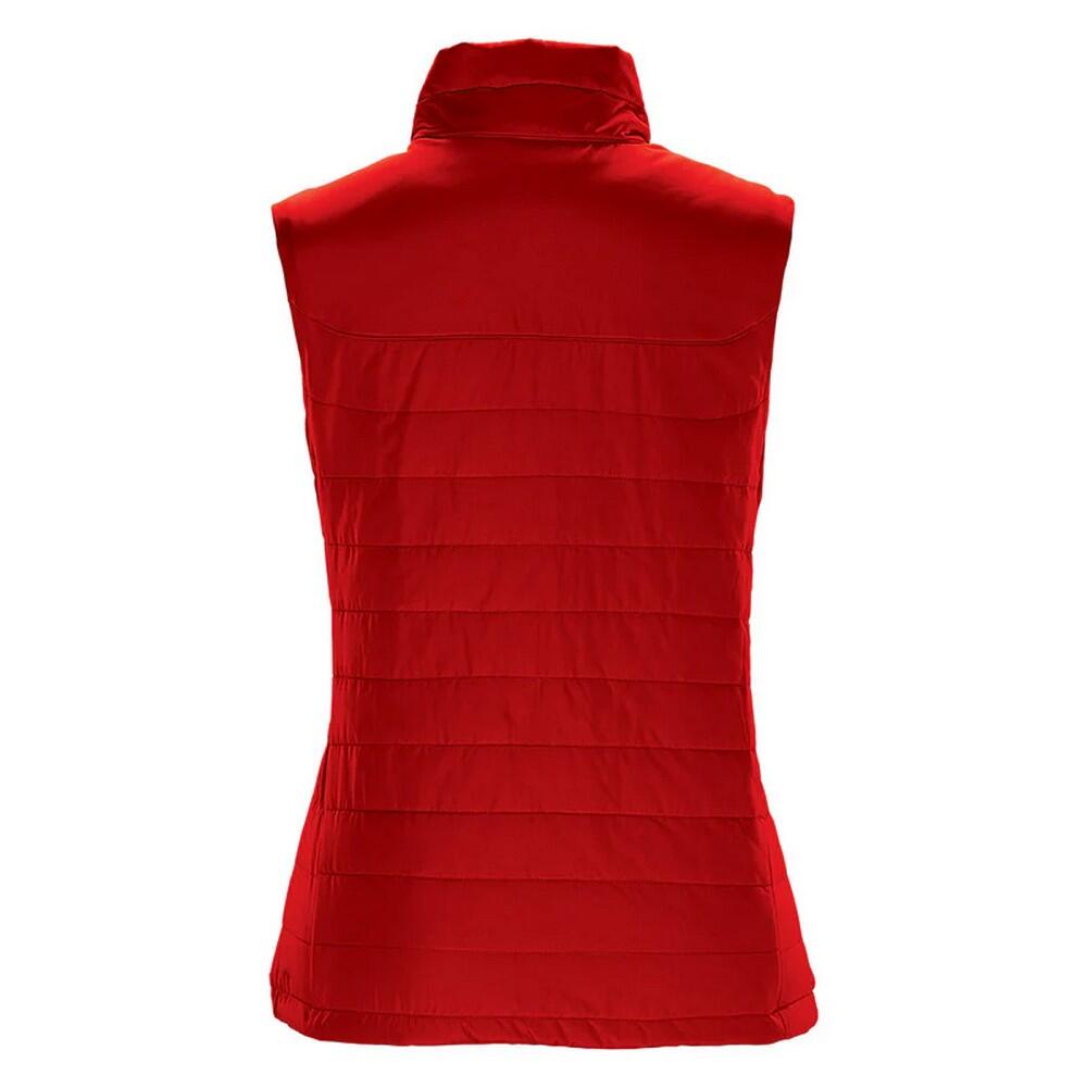 Colete térmico Nautilus para senhora e senhora (Vermelho Brilhante) 2/2