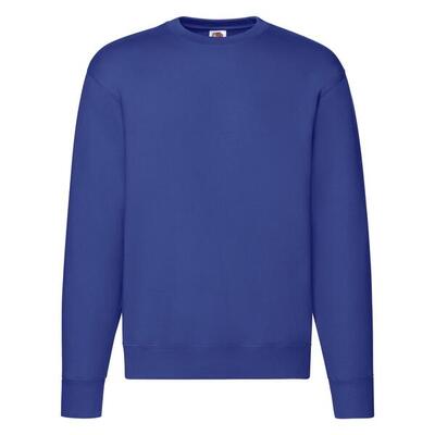 Heren premium ingelegd sweatshirt (houtskool)