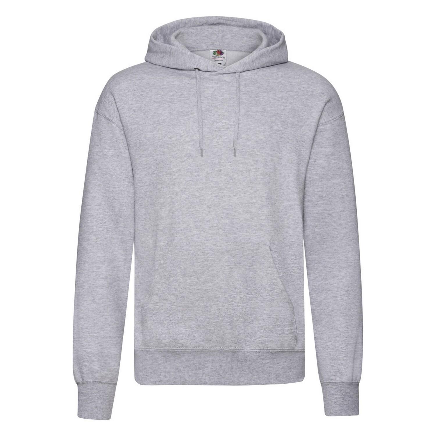 Fruit Of The Loom - Sweat À Capuche Classic Homme (gris Chiné) - Sweat-shirt - Gris - 58 4xl - Decathlon