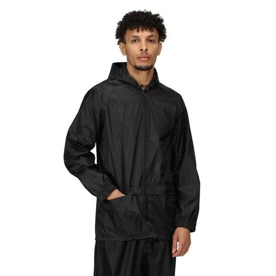 Veste Motif/style Uni STORMBREAK Homme (Noir)