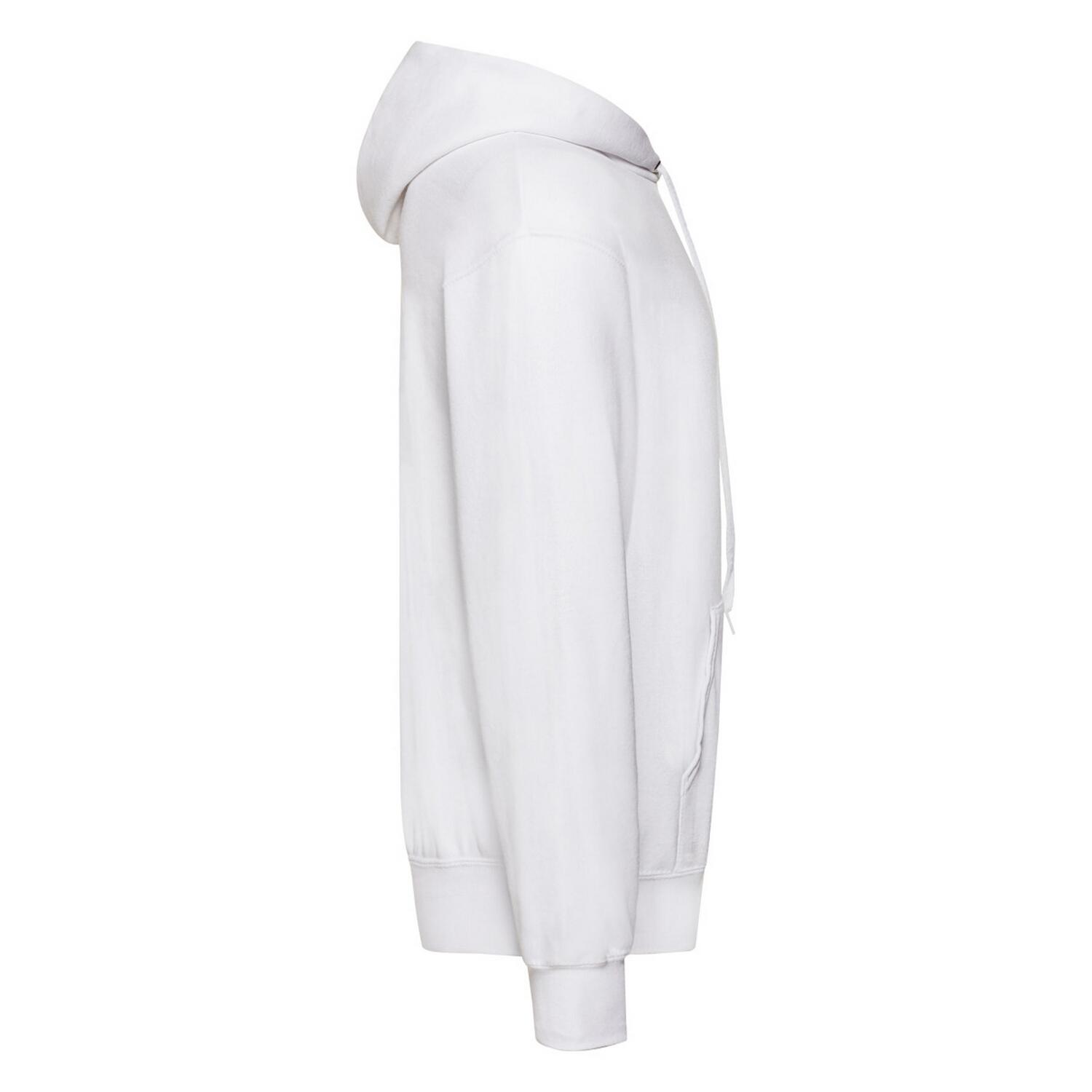 Sweat À Capuche CLASSIC Homme (Blanc) 3/3