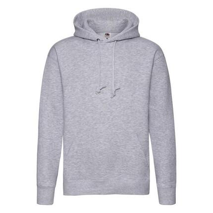 Sweat À Capuche PREMIUM Homme (Gris Chiné)