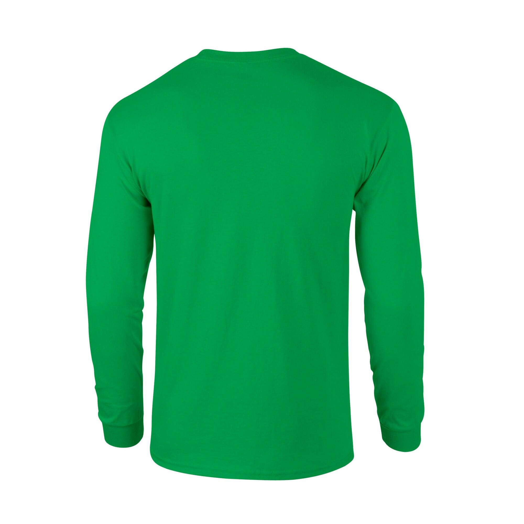 Maglietta Manica Lunga Adulto Unisex Gildan Verde Irlanda 2/2