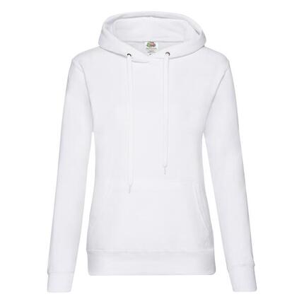 Sweat À Capuche CLASSIC Femme (Blanc)