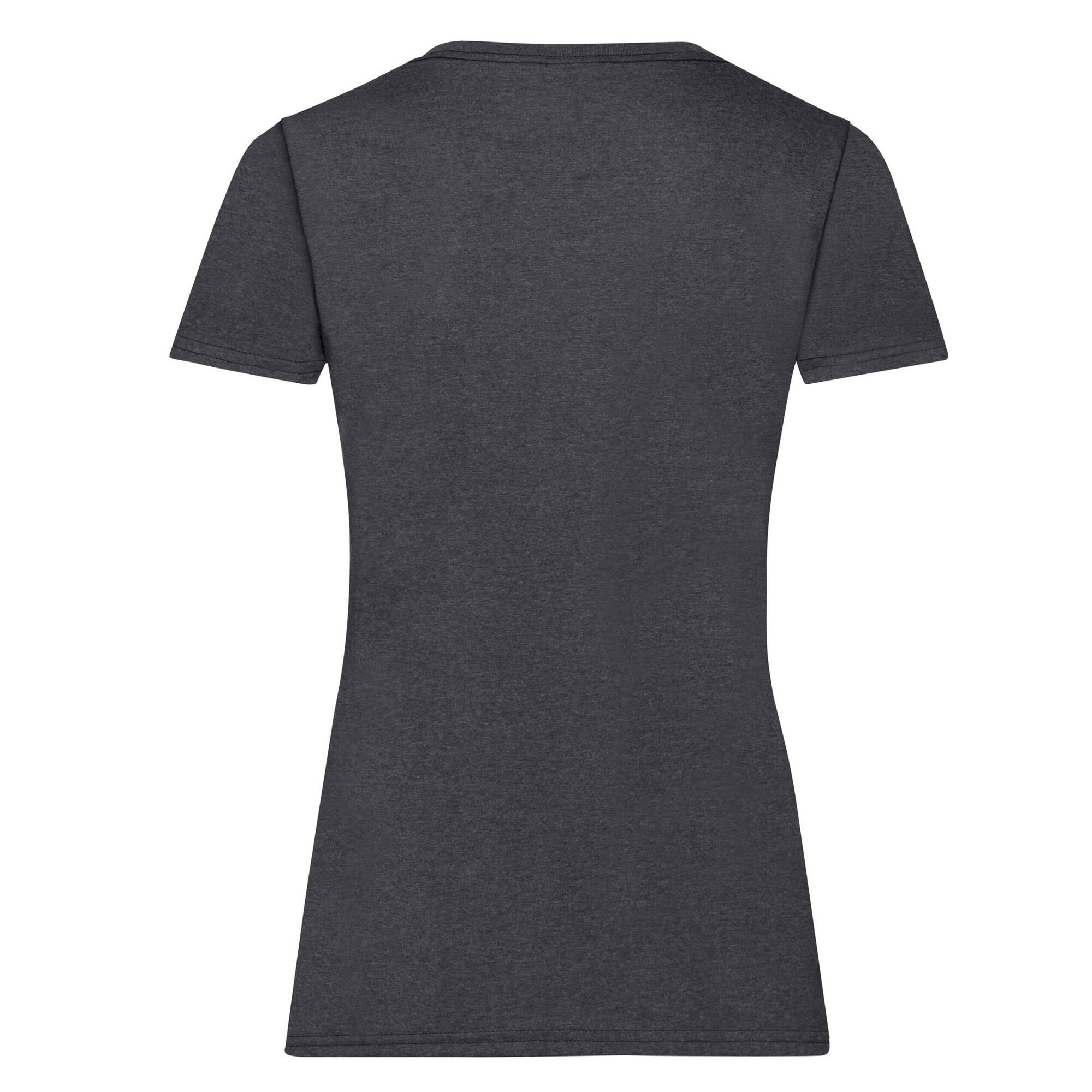 Camiseta Valueweight para Mujer Gris Oscuro Jaspeado 2/2