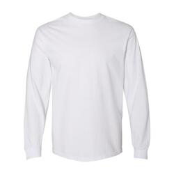 Tshirt Manches Longues HAMMER Adulte (Blanc)