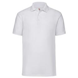 Polo Motif/style Uni Homme (Blanc)