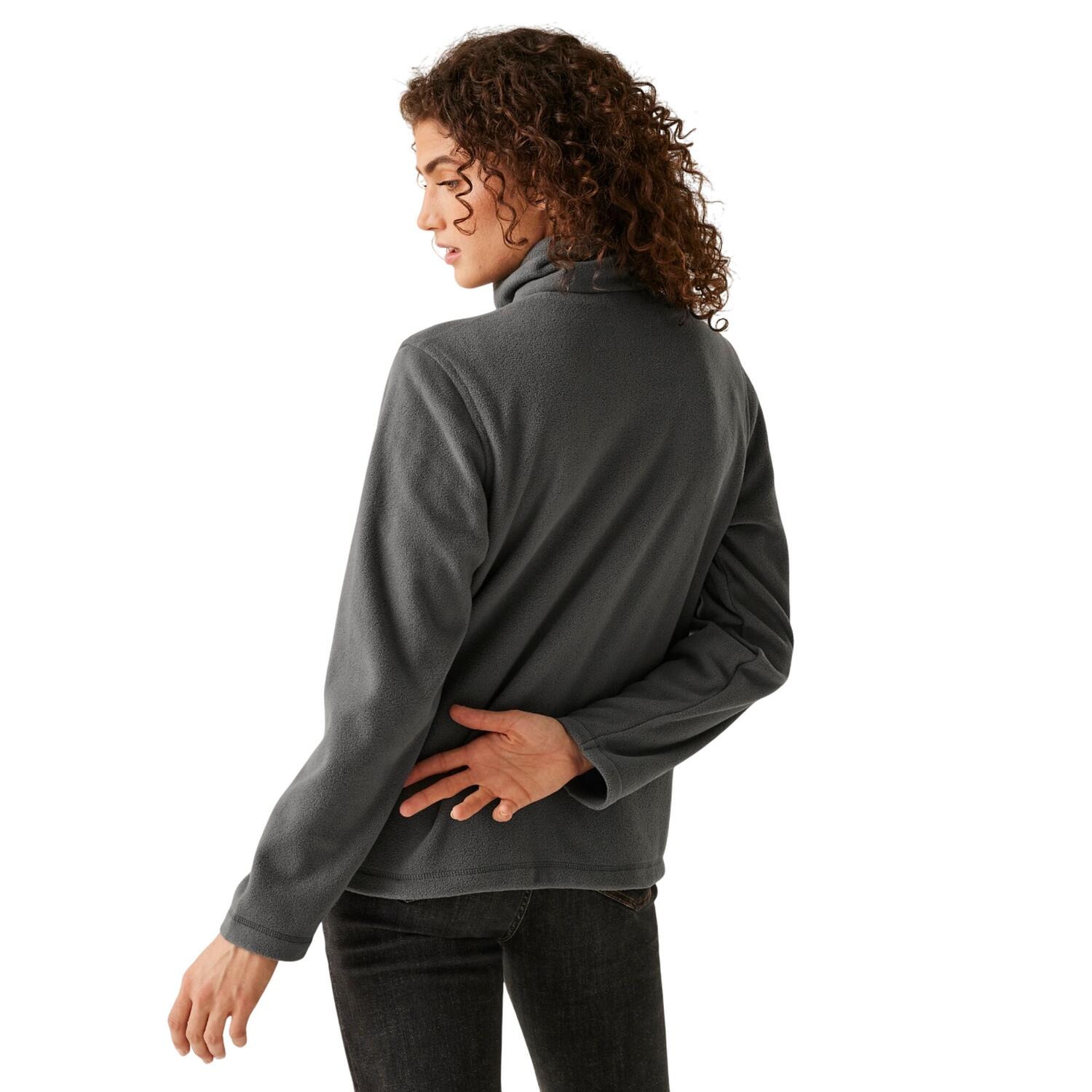 Veste Polaire MICRO Femme (Gris Phoque) 2/4