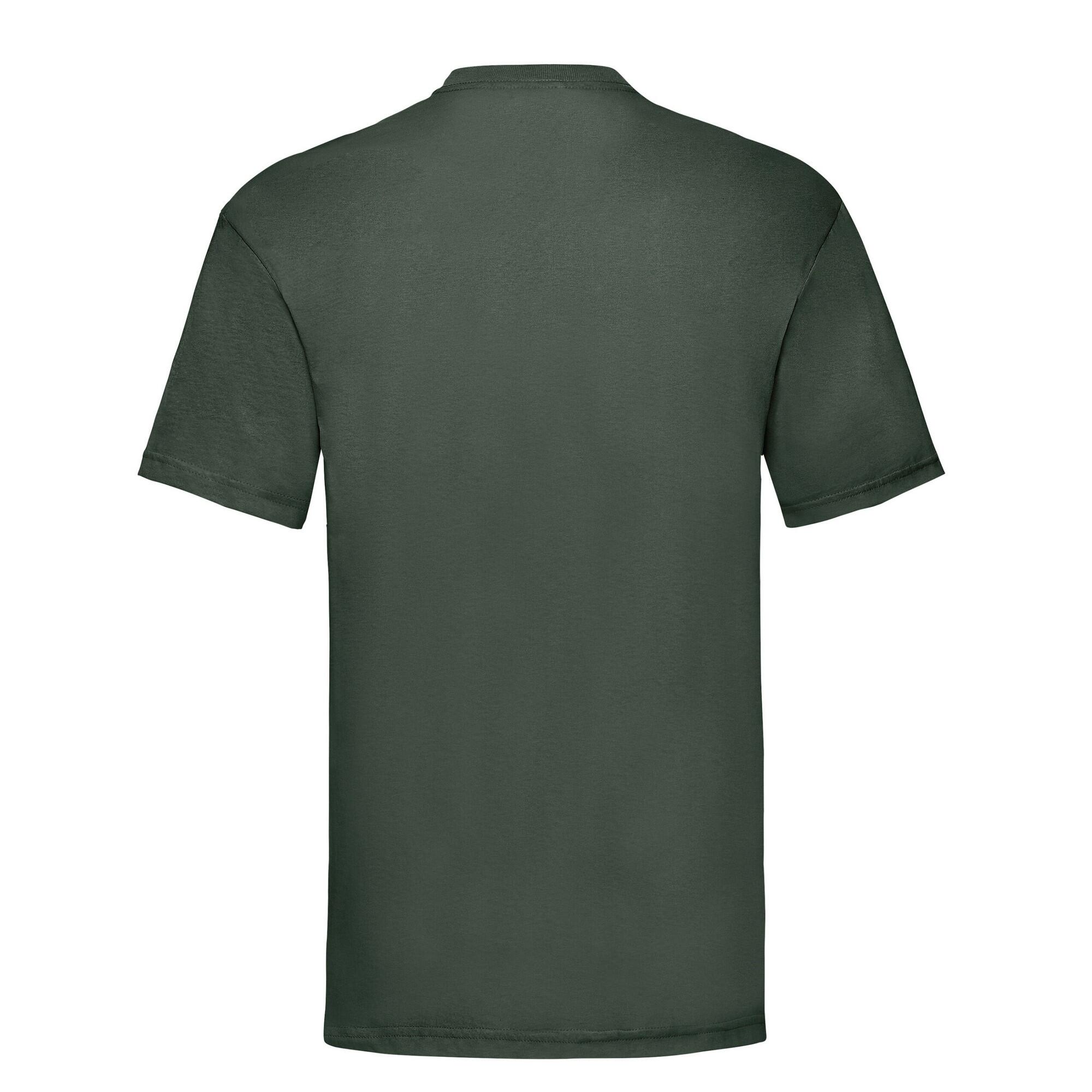 Maglietta Adulto Unisex Fruit Of The Loom Valueweight Verde Bottiglia 2/2