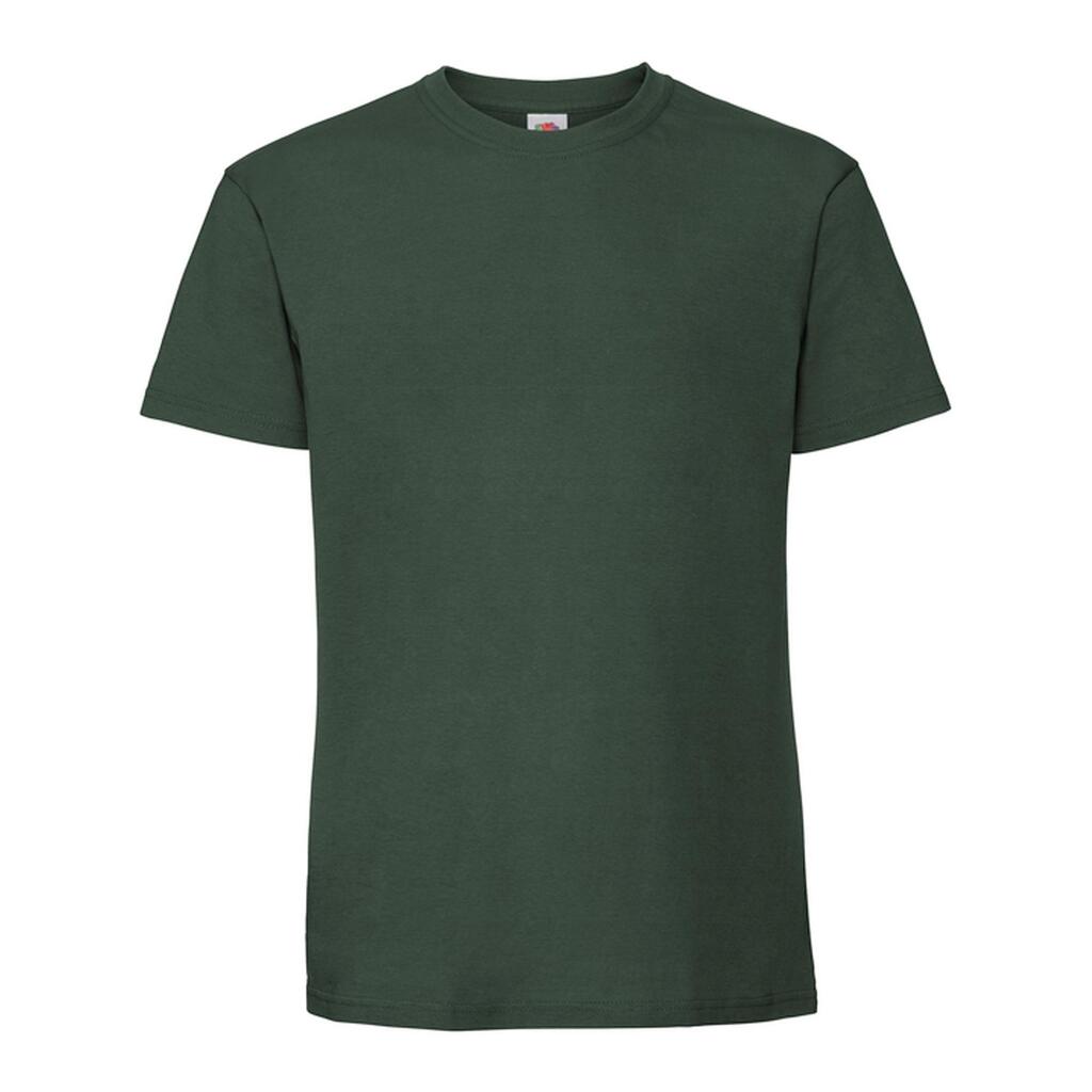 Mens Iconic Premium Ringspun Cotton TShirt (Bottle Green)
