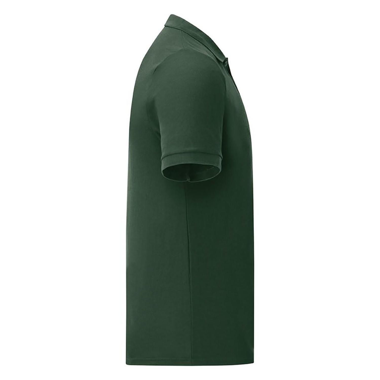 Polo Manches Courtes Homme (Vert Bouteille) 3/3