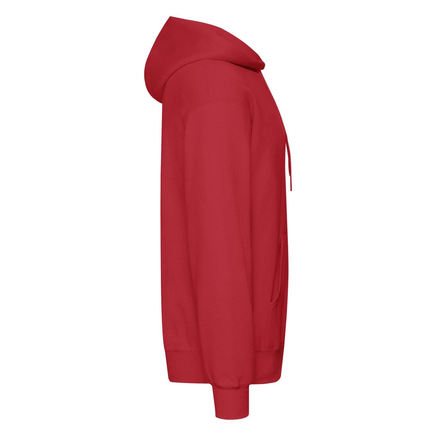 Sweat À Capuche CLASSIC Homme (Rouge) 3/3