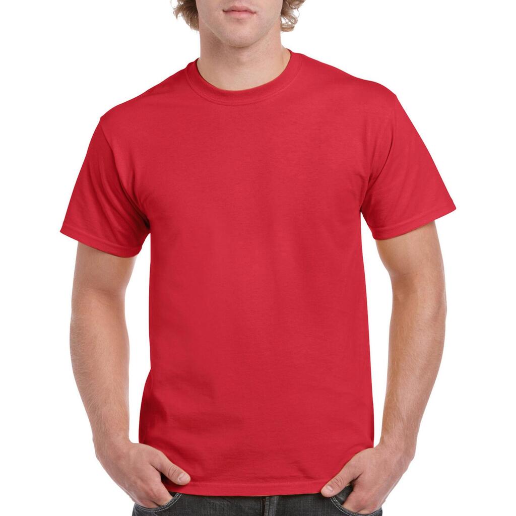Unisex Adult Ultra Cotton TShirt (Red)