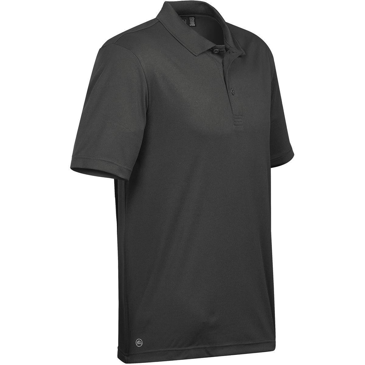Homem Eclipse H2XDry Pique Polo (Carbono) 3/3