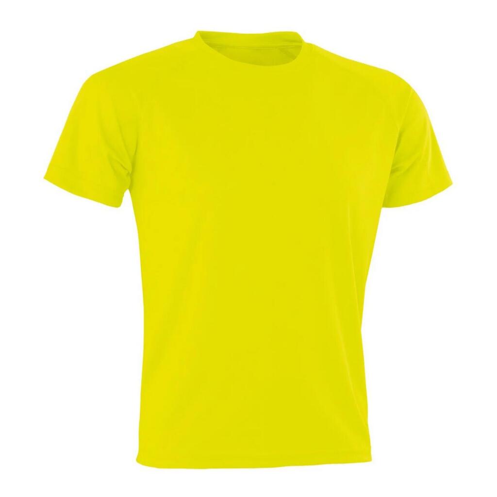 Unisex Adult AirCool TShirt (Fluorescent Yellow)