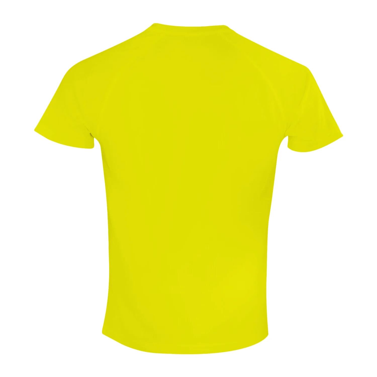 Maglietta Adulto Unisex Spiro Giallo Fluorescente 2/2